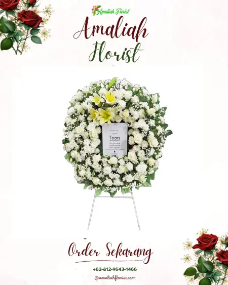 Krans Bunga Duka Botoputih